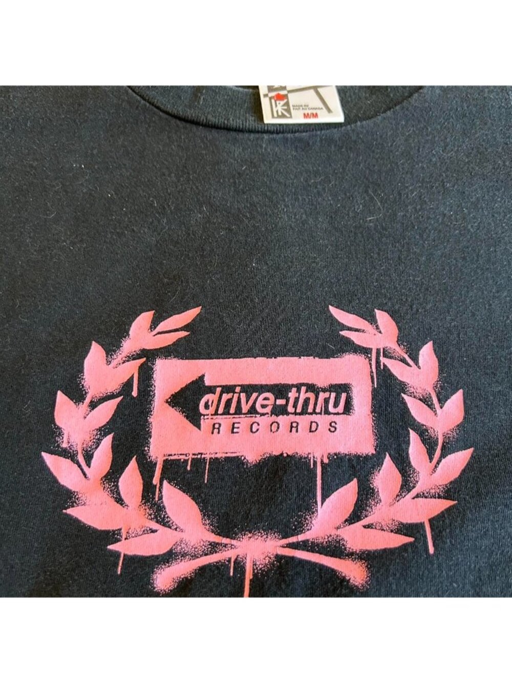 OG Drive-Thru Records t-shirt Warped Tour 2002